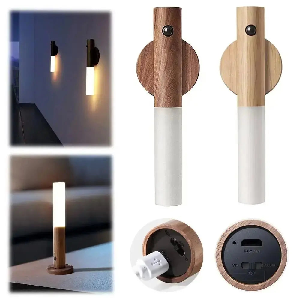 LumaWood MotionGlow -White wax wood