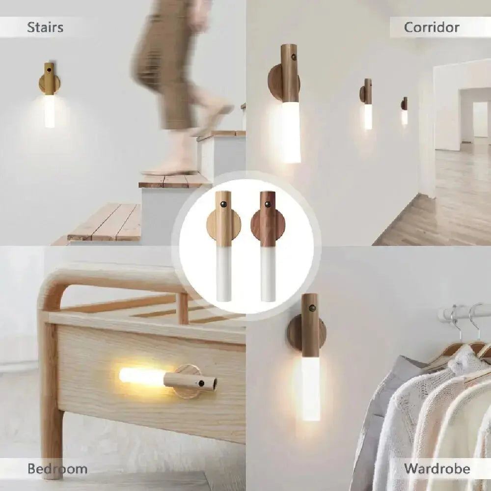 LumaWood MotionGlow -White wax wood