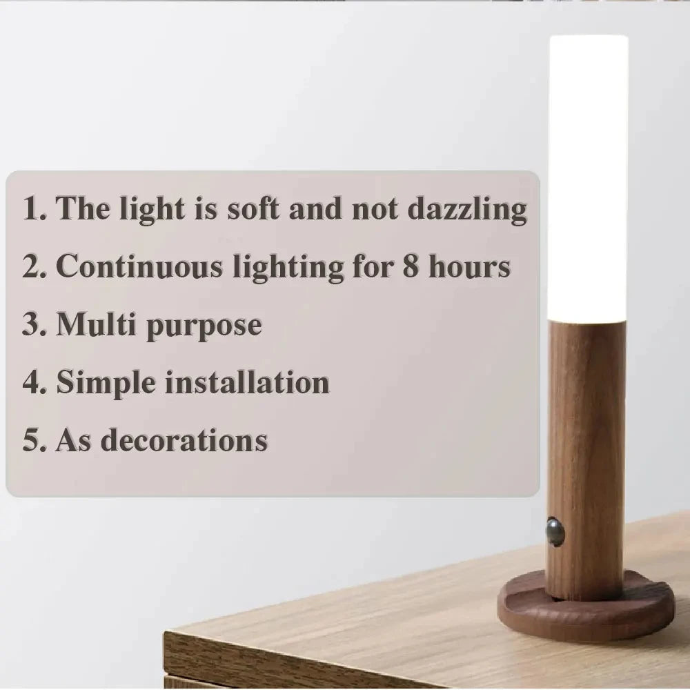 LumaWood MotionGlow -White wax wood