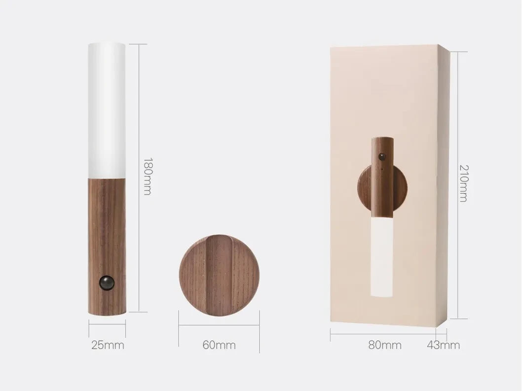 LumaWood MotionGlow -White wax wood