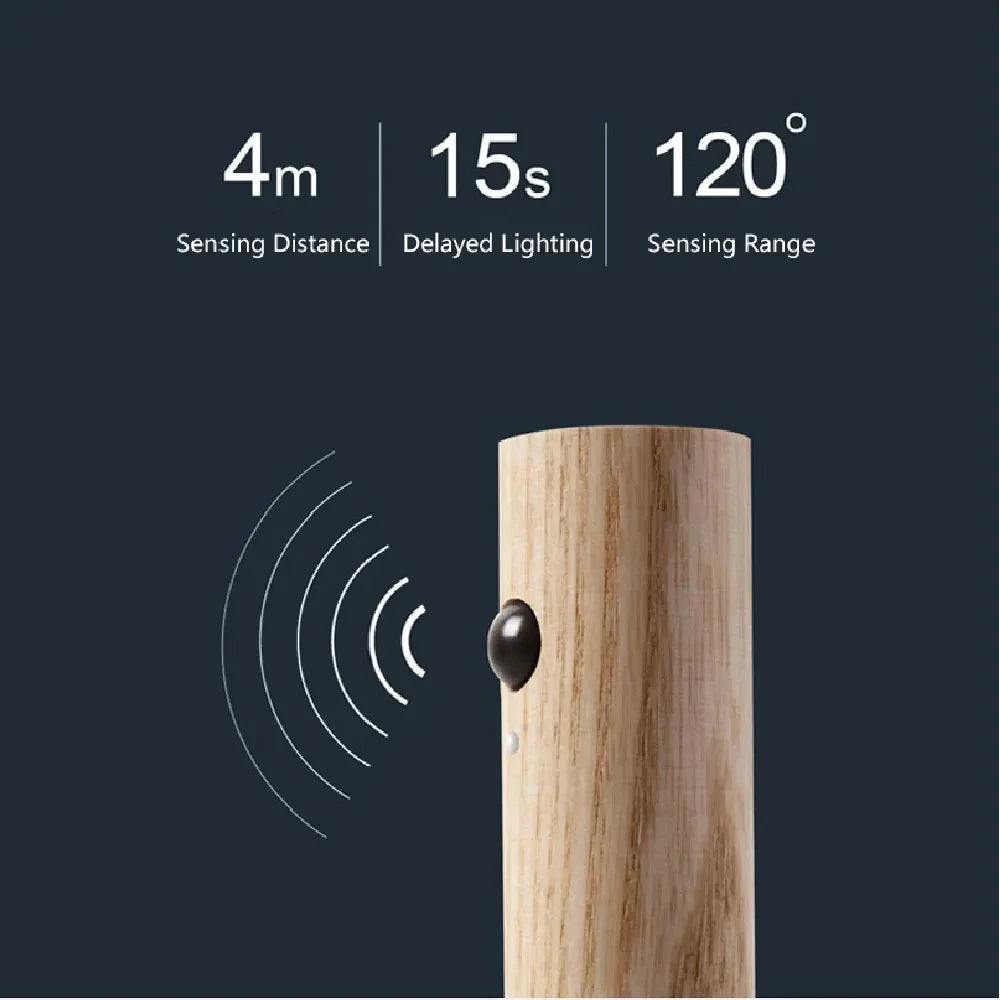 LumaWood MotionGlow -White wax wood