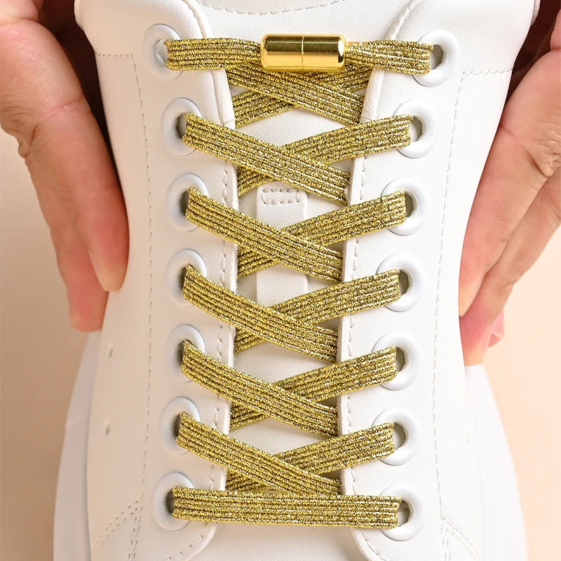 EasyTie™ Colorful Buckle Laces White