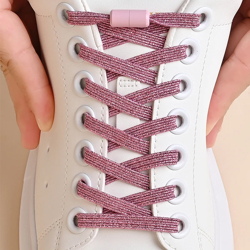 EasyTie™ Colorful Buckle Laces White